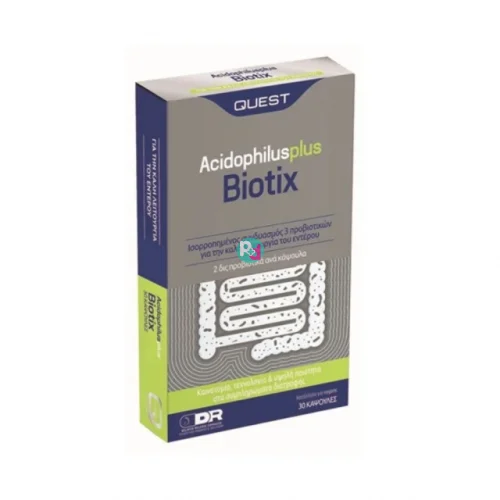 Quest Acidophilus Plus Biotix 30caps